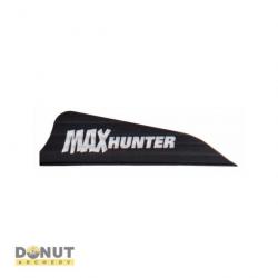 Plume Plastique AAE MAX Hunter (par 100) - 2.1 Pouces / Noir