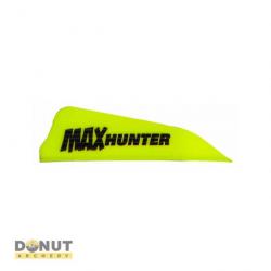 Plume Plastique AAE MAX Hunter (par 100) - 2.1 Pouces / Jaune Fluo