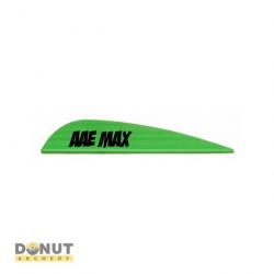 Plume Plastique AAE MAX PM-23 (par 100) - Vert Fluo