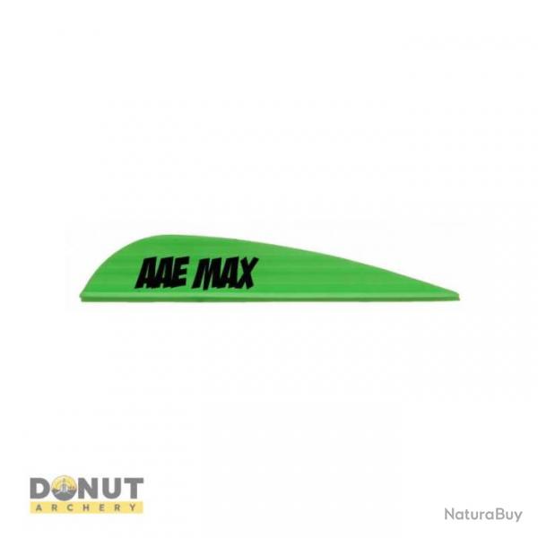 Plume Plastique AAE MAX PM-23 (par 100) - Vert Fluo