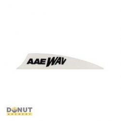 Plume Plastique AAE Wav - 2 Pouces / Blanc