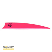 Plumes Qualité USA 100 Plumes Tir à L'arc Bullseye 4 Aile Droite - Rose Fluo, Pour Chasse à L'arc Accessoire Arc Chasse