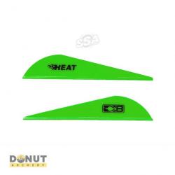 Plume Plastique BOHNING Heat - Vert Fluo