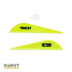 Plume Plastique BOHNING Heat - Jaune Fluo