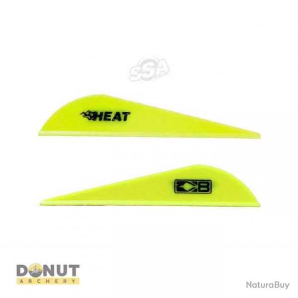 Plume Plastique BOHNING Heat - Jaune Fluo