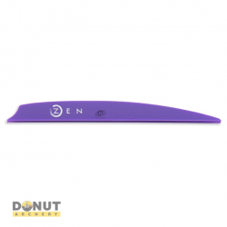 Plume Plastique BOHNING Zen - 4 Pouces / Violet