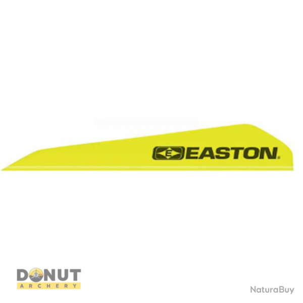 Plume Plastique EASTON BTV - Jaune Fluo