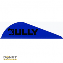 Plume Plastique EASTON Bully (par 100) - 2 Pouces / Bleu