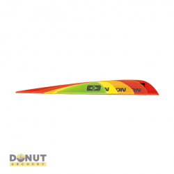 Plume Plastique EASTON Diamond - 1.75 Pouces / Jaune Fluo