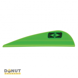 Plume Plastique EASTON Tite Flite - 1.75 Pouces / Vert Fluo