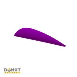 Plume Plastique Flex-Fletch FFP175 (par 100) - Violet