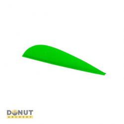 Plume Plastique Flex-Fletch FFP175 (par 100) - Vert Perle