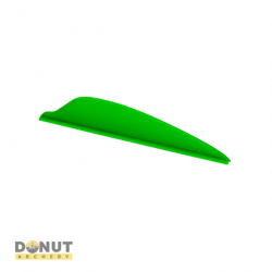 Plume Plastique Flex-Fletch FFP187 - Vert Fluo