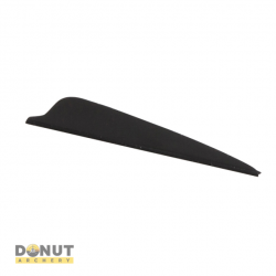 Plume Plastique Flex-Fletch FFP225 - Noir