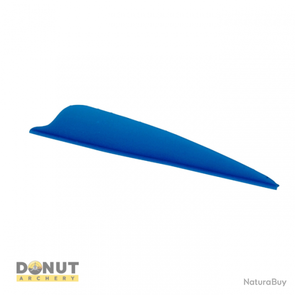 Plume Plastique Flex-Fletch FFP225 - Bleu fluo