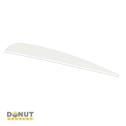 Plume de fl&egrave;che Plastique Flex-Fletch FFP418 (par 100) - Blanc