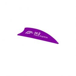 Plume Plastique Flex-Fletch SK2 - Violet