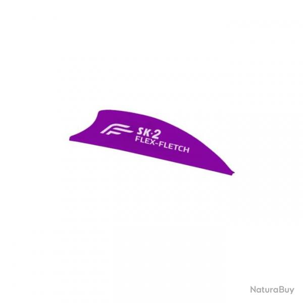 Plume Plastique Flex-Fletch SK2 - Violet