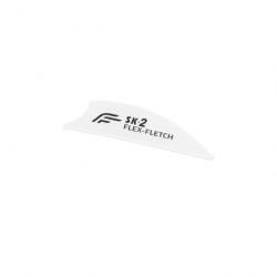 Plume Plastique Flex-Fletch SK2 - Transparent