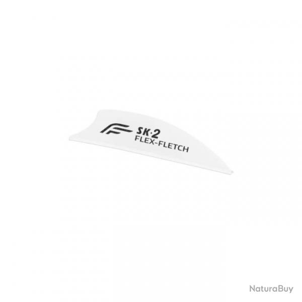 Plume Plastique Flex-Fletch SK2 - Transparent