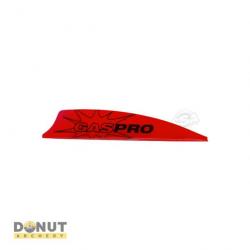 Plume Plastique Gas pro Naca 200 (par 40) - Rouge