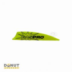 Plume Plastique Gas pro Naca 200 (par 40) - Jaune