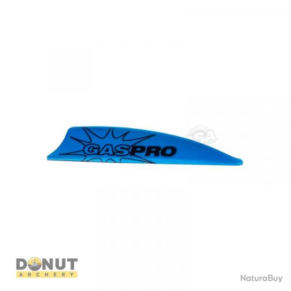 Plume de flche Plastique Gas pro Naca 200 (par 40) - Cyan