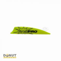 Plume de flèche Plastique Gas pro Naca 200 Performance (par 40) - Jaune
