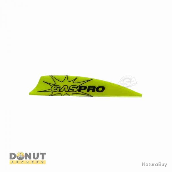 Plume de flche Plastique Gas pro Naca 200 Performance (par 40) - Jaune