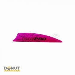 Plume de flèche Plastique Gas pro Naca 200 Performance (par 40) - Rose