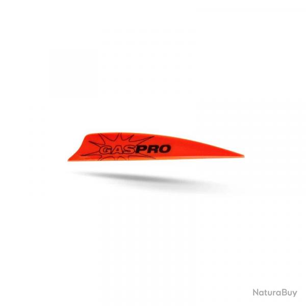 Plume de flche Plastique Gas pro Naca 300 (par 25) - Cyan