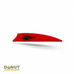 Plume de flèche Plastique GASPRO GS-200 (par 40) - Rouge