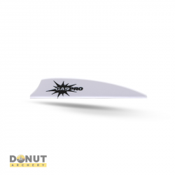 Plume de flèche Plastique GASPRO GS-200 (par 40) - Blanc