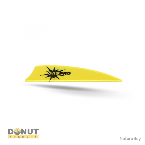 Plume de flche Plastique GASPRO GS-200 (par 40) - Jaune Fluo