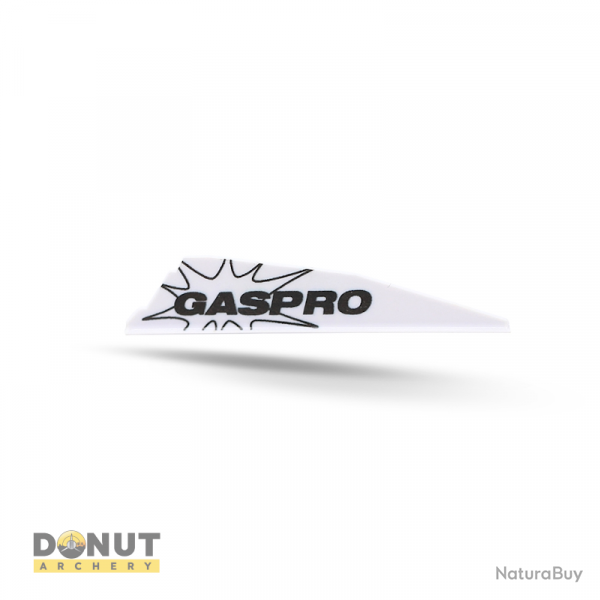Plume de flche Plastique GASPRO GX-187 (par 40) - Blanc