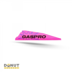 Plume de flèche Plastique GASPRO GX-187 (par 40) - Rose Fluo