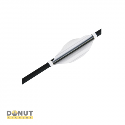 Plumes de flèche Spider Vane 1.8 - Blanc Ultra Soft / Droitier