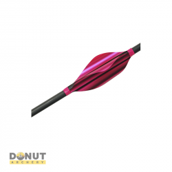 Plumes de flèche Spider Vane 1.8 - Rose / Droitier