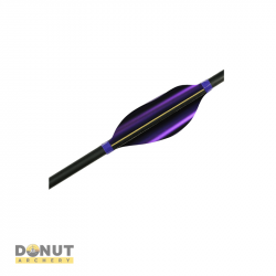 Plumes de flèche Spider Vane 1.8 - Violet / Droitier