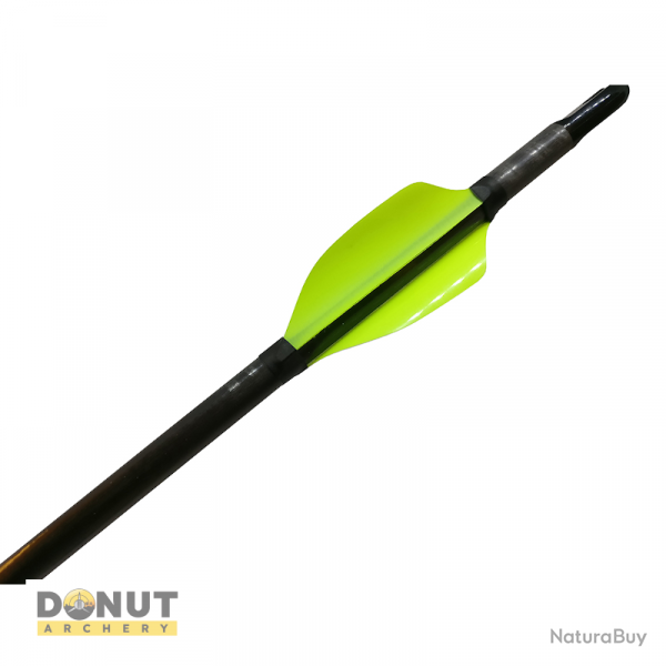 Plumes de flche Xs Wings 40mm - Vert Fluo / Gaucher