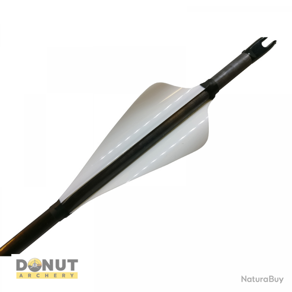Plumes de flche Xs Wings 60mm High - Blanc / Gaucher