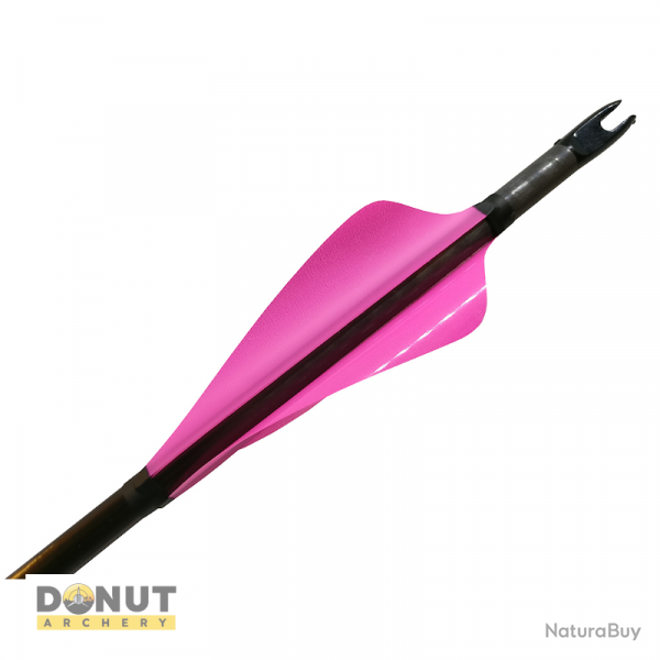 Plumes de flche Xs Wings 60mm High - Rose Fluo / Gaucher