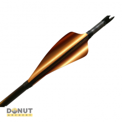 Plumes Xs Wings 60mm High - Bronze Metallique / Droitier