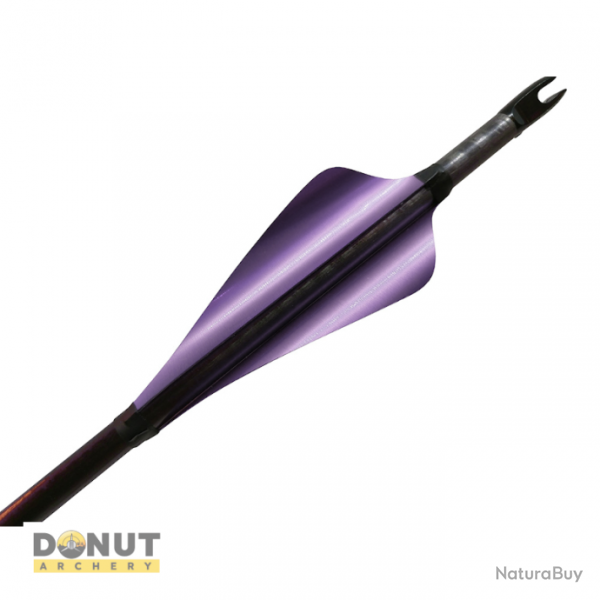 Plumes Xs Wings 60mm High - Violet Metallique / Droitier