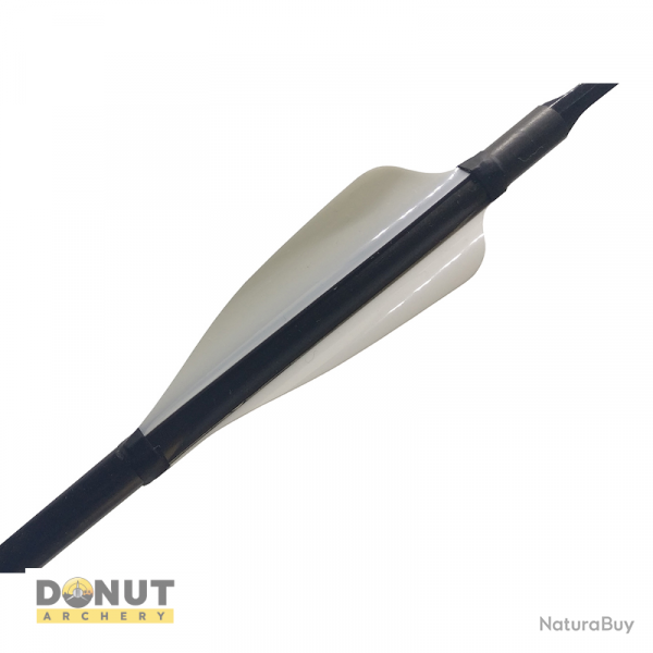 Plumes Xs Wings 70mm - Blanc / Droitier