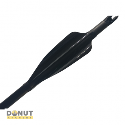 Plumes Xs Wings 70mm - Noir / Gaucher