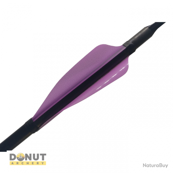 Plumes Xs Wings 70mm - Violet Fluo / Gaucher