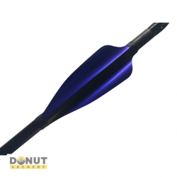 Plumes Xs Wings 70mm - Bleu / Droitier