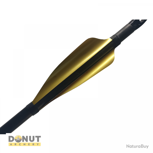 Plumes Xs Wings 70mm - Or Metallique / Droitier