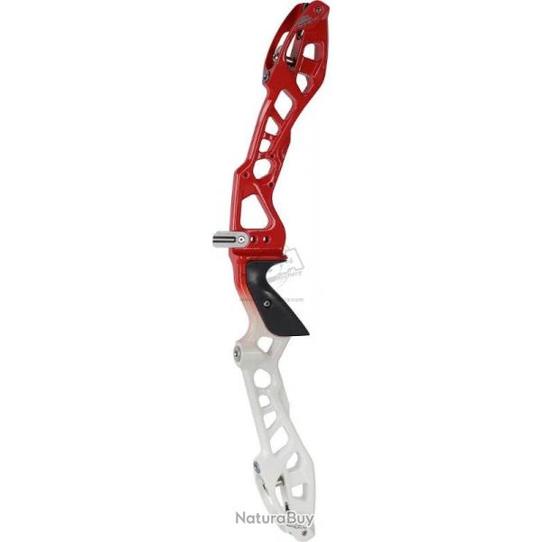 Poigne Kinetic Lancer v2 - Droitier / Blanc/Rouge